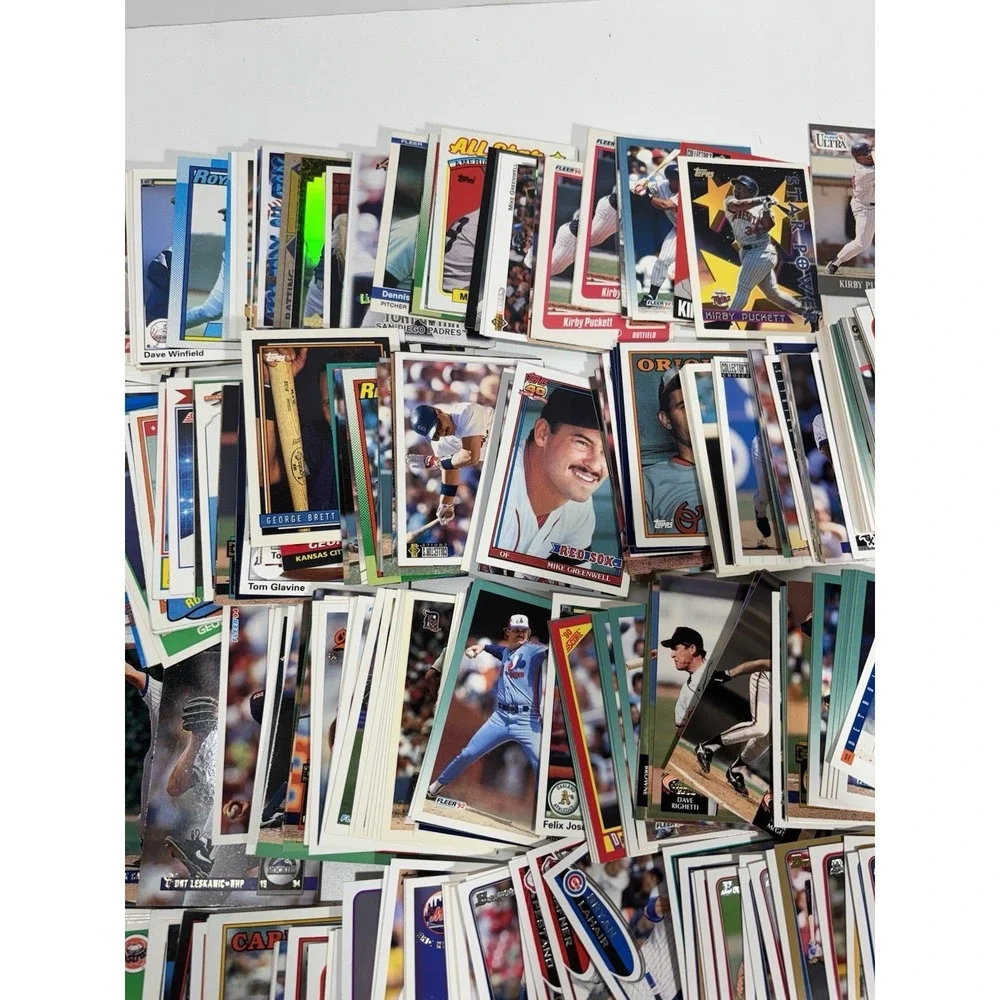 500 Baseball Card Lot from 1980s-1990s Huge MLB Mixed Variety‎ Great Mix #2